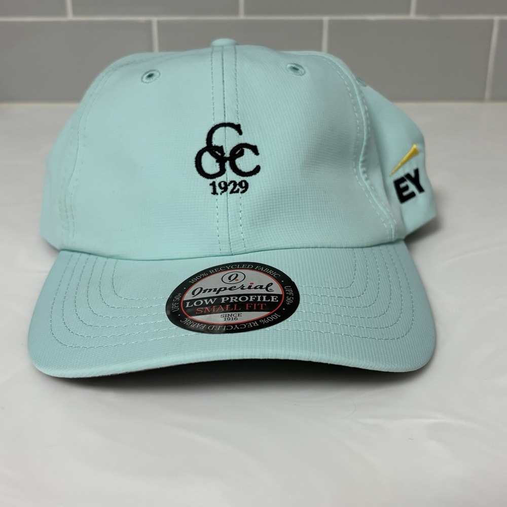Imperial Sports CCC 1929 Strapback Hat Men's Light Blue Teal Embroidered Golf